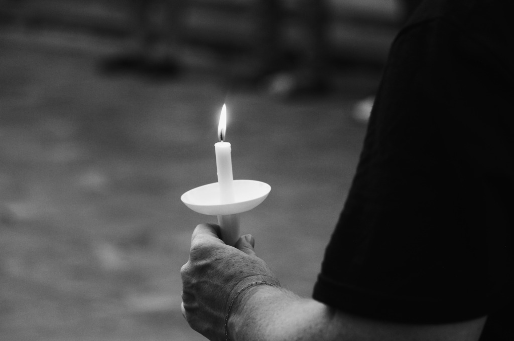 Overdose Awareness Day 2026 Candle