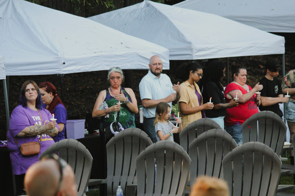 Overdose Awareness Day 2026 Crowd Candlelight Service