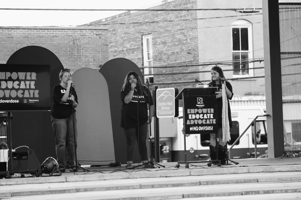 Overdose Awareness Day 2026 NC3 Church Choir - Black & White