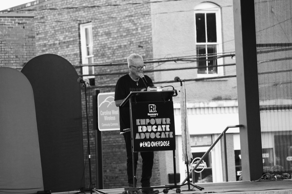 Overdose Awareness Day 2026 - Pastor Scott Frazier - Black & White