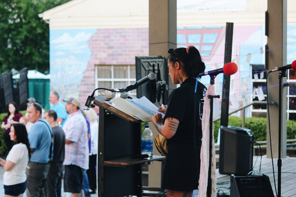 Overdose Awareness Day 2026 Speaker Alexis Triplett from Behind