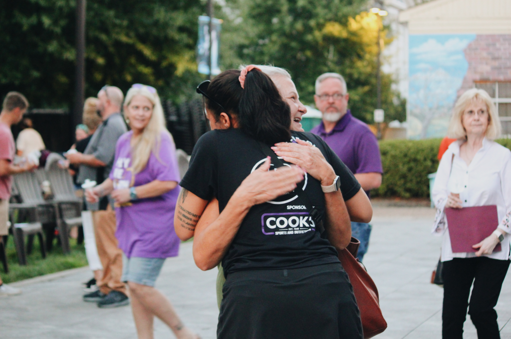 Overdose Awareness Day 2026 Two People Hugging